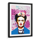 Frida Kahlo con Rebozo Aul - Mario Velazquez | Cuadro decorativo de Canvas Lab