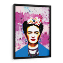 Frida Kahlo con Rebozo Aul - Mario Velazquez | Cuadro decorativo de Canvas Lab
