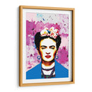 Frida Kahlo con Rebozo Aul - Mario Velazquez | Cuadro decorativo de Canvas Lab