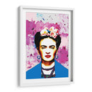 Frida Kahlo con Rebozo Aul - Mario Velazquez | Cuadro decorativo de Canvas Lab