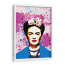 Frida Kahlo con Rebozo Aul - Mario Velazquez | Cuadro decorativo de Canvas Lab