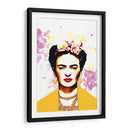 Frida Kahlo con Rebozo Amarillo - Mario Velazquez | Cuadro decorativo de Canvas Lab