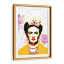 Frida Kahlo con Rebozo Amarillo - Mario Velazquez | Cuadro decorativo de Canvas Lab
