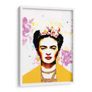 Frida Kahlo con Rebozo Amarillo - Mario Velazquez | Cuadro decorativo de Canvas Lab