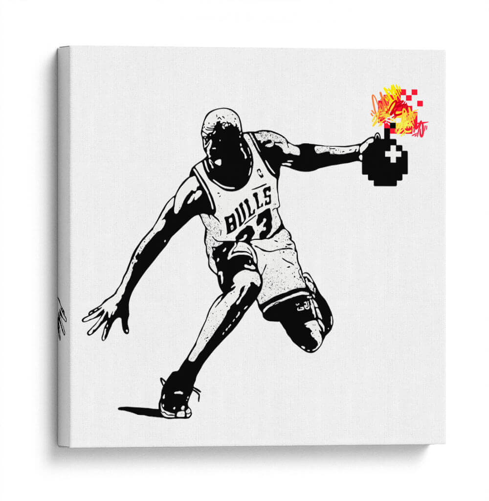 Jordan Bomb - David Aste | Cuadro decorativo de Canvas Lab