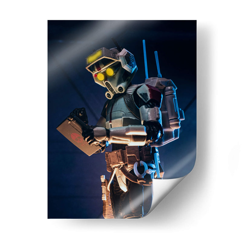 Bad Batch- Tech - Action Geek | Cuadro decorativo de Canvas Lab