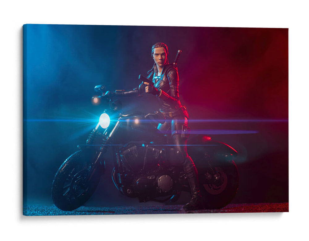 Black Widow - Action Geek | Cuadro decorativo de Canvas Lab