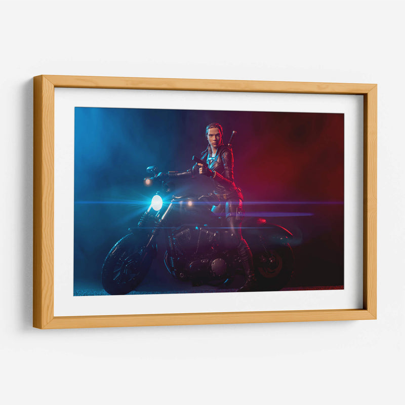 Black Widow - Action Geek | Cuadro decorativo de Canvas Lab