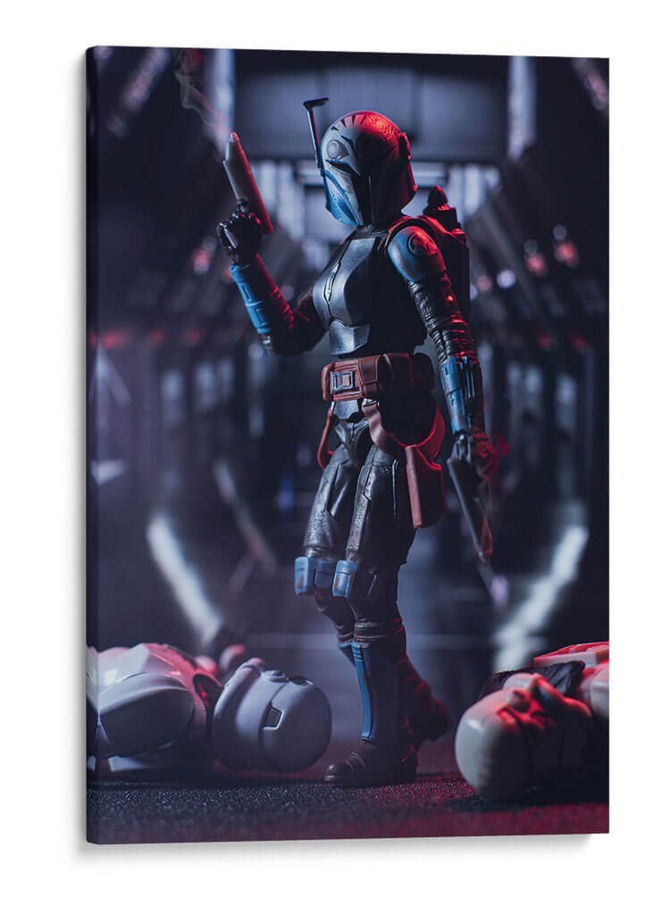 Bo Katan Kryze - Action Geek | Cuadro decorativo de Canvas Lab