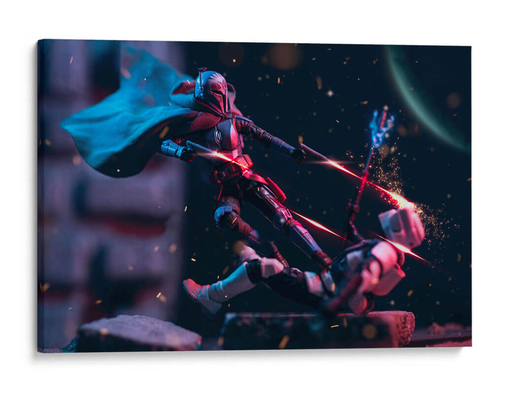 Bo Katan 2 - Action Geek | Cuadro decorativo de Canvas Lab