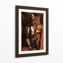 Mando Din Djarin - Action Geek | Cuadro decorativo de Canvas Lab