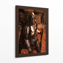 Mando Din Djarin - Action Geek | Cuadro decorativo de Canvas Lab