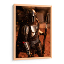 Mando Din Djarin - Action Geek | Cuadro decorativo de Canvas Lab