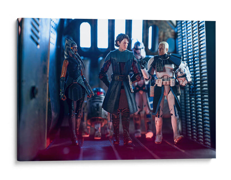 General Skywalker - Action Geek | Cuadro decorativo de Canvas Lab