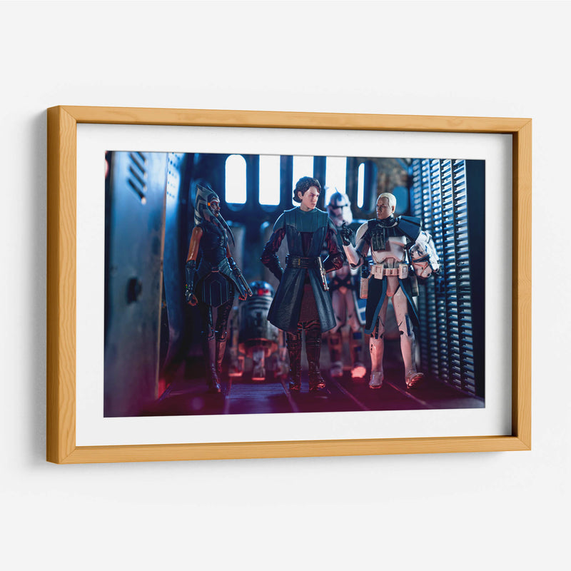 General Skywalker - Action Geek | Cuadro decorativo de Canvas Lab