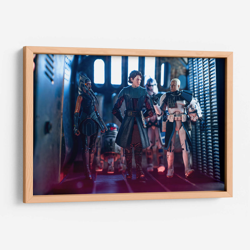 General Skywalker - Action Geek | Cuadro decorativo de Canvas Lab