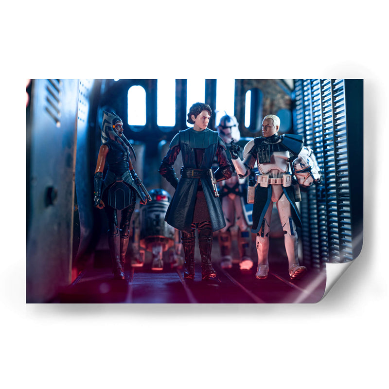 General Skywalker - Action Geek | Cuadro decorativo de Canvas Lab