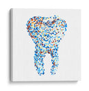 Art tooth - Hue Art | Cuadro decorativo de Canvas Lab