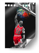 Jordan Paint Dunk - David Aste | Cuadro decorativo de Canvas Lab