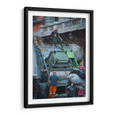 Recolectores de basura - DaguerroMX | Cuadro decorativo de Canvas Lab