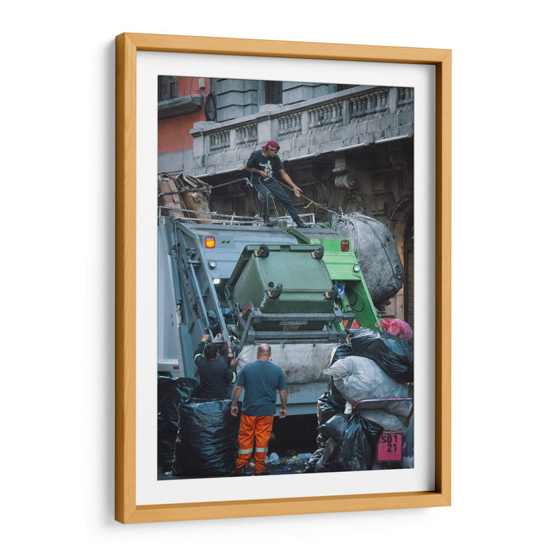 Recolectores de basura - DaguerroMX | Cuadro decorativo de Canvas Lab