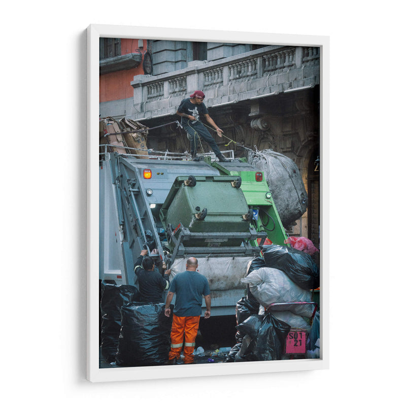 Recolectores de basura - DaguerroMX | Cuadro decorativo de Canvas Lab
