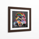 Stormtrooper Helmet Graffiti - David Aste | Cuadro decorativo de Canvas Lab