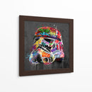 Stormtrooper Helmet Graffiti - David Aste | Cuadro decorativo de Canvas Lab