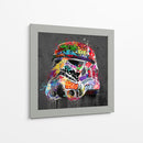 Stormtrooper Helmet Graffiti - David Aste | Cuadro decorativo de Canvas Lab