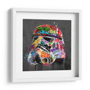 Stormtrooper Helmet Graffiti - David Aste | Cuadro decorativo de Canvas Lab
