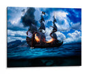 Barco Pirata - Charl Deep | Cuadro decorativo de Canvas Lab