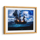 Barco Pirata - Charl Deep | Cuadro decorativo de Canvas Lab