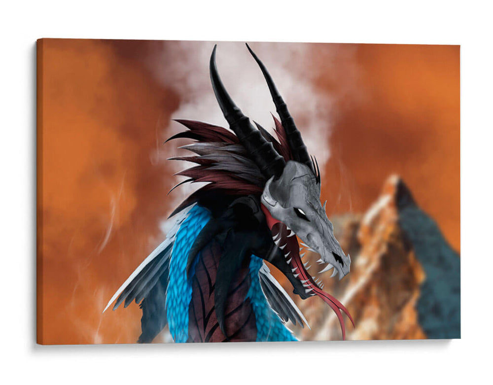 Dragrón Protector - Charl Deep | Cuadro decorativo de Canvas Lab