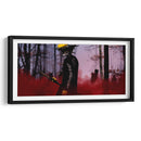 Samurai Cyber - Charl Deep | Cuadro decorativo de Canvas Lab