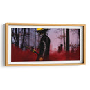 Samurai Cyber - Charl Deep | Cuadro decorativo de Canvas Lab