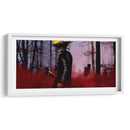 Samurai Cyber - Charl Deep | Cuadro decorativo de Canvas Lab