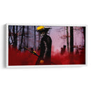 Samurai Cyber - Charl Deep | Cuadro decorativo de Canvas Lab