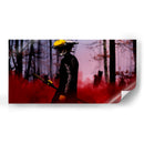 Samurai Cyber - Charl Deep | Cuadro decorativo de Canvas Lab