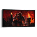 Scorpion Mortal Kombat - Charl Deep | Cuadro decorativo de Canvas Lab