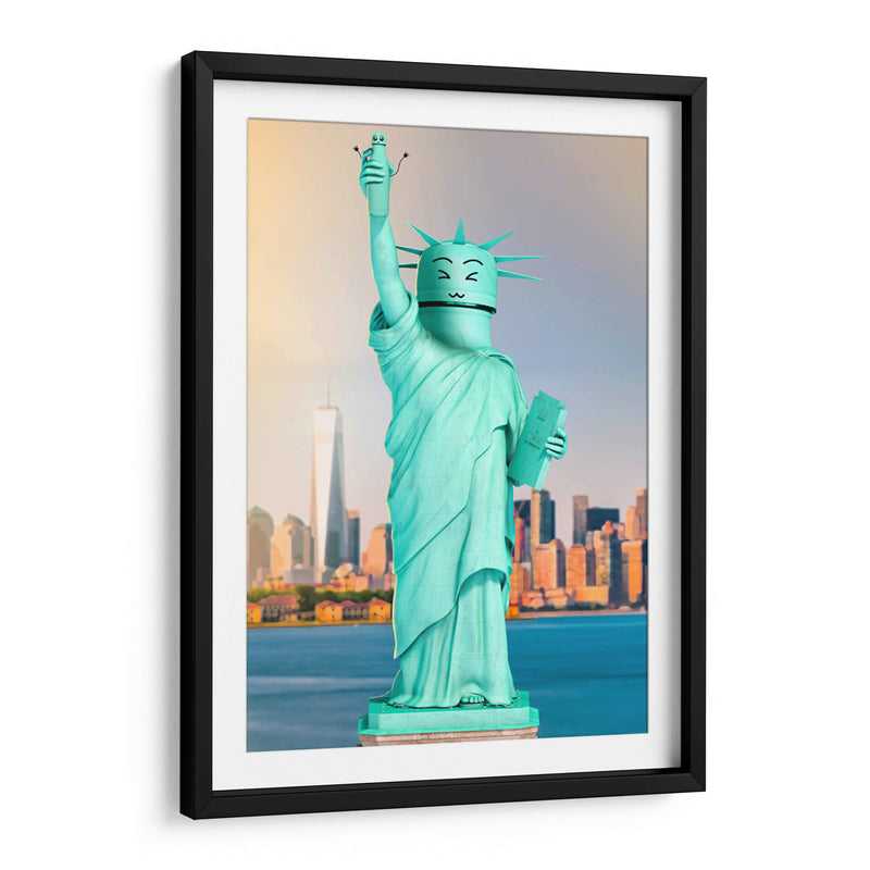 La Estatua de La Bebida - Charl Deep | Cuadro decorativo de Canvas Lab