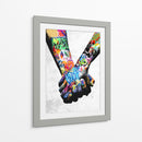 Graffiti Unity - David Aste | Cuadro decorativo de Canvas Lab