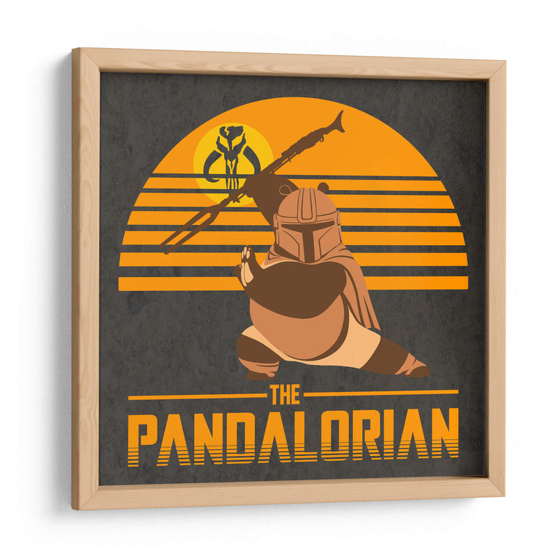 The Pandalorian - Roge I. Luis | Cuadro decorativo de Canvas Lab