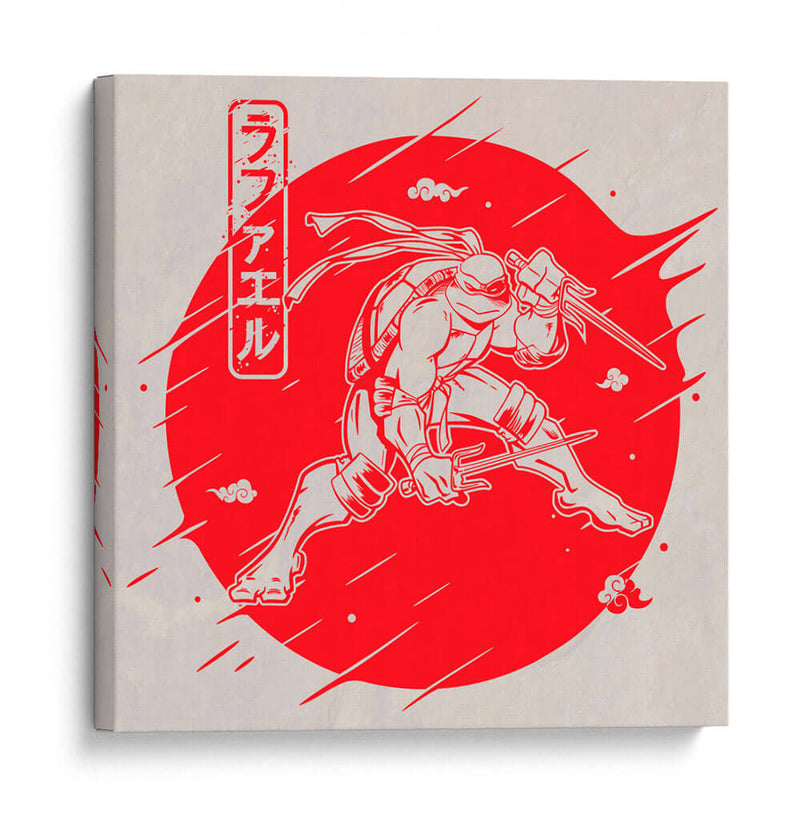 Raphael el ninja más fuerte - Roge I. Luis | Cuadro decorativo de Canvas Lab