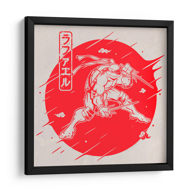 Raphael el ninja más fuerte - Roge I. Luis | Cuadro decorativo de Canvas Lab