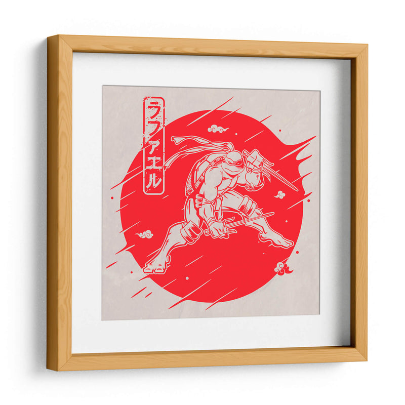 Raphael el ninja más fuerte - Roge I. Luis | Cuadro decorativo de Canvas Lab