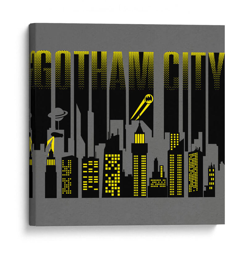 Gotham City - Roge I. Luis | Cuadro decorativo de Canvas Lab