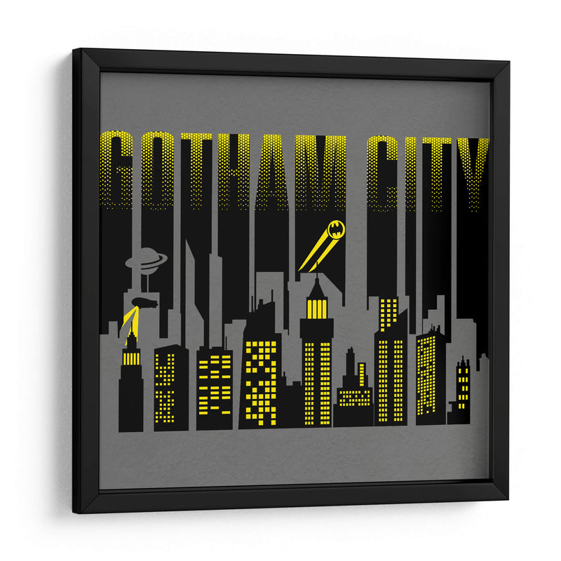 Gotham City - Roge I. Luis | Cuadro decorativo de Canvas Lab