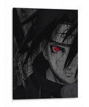 Itachi Sharingan - Dry Ink | Cuadro decorativo de Canvas Lab