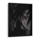 Itachi Sharingan - Dry Ink | Cuadro decorativo de Canvas Lab