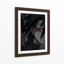Itachi Sharingan - Dry Ink | Cuadro decorativo de Canvas Lab